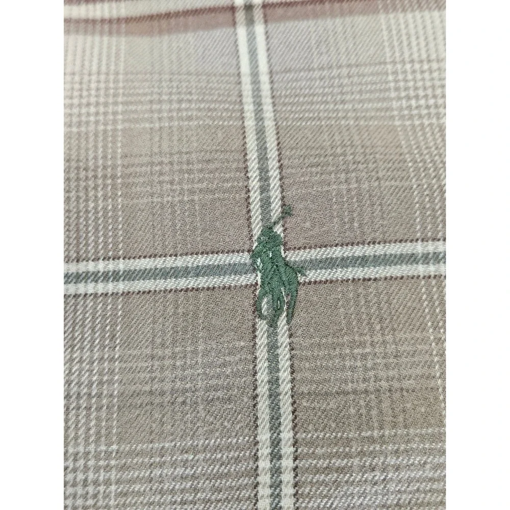 Polo Ralph‎ Lauren Shirt Mens 2XLT Tall Classic Fit Plaid Flannel Button Down